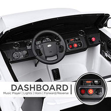 Load image into Gallery viewer, Best Choice Products Kids 12V 2-Seater Licensed Land Rover Ride On w/ RC, Lights/Sounds, MP3, White
