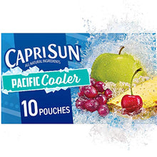 Load image into Gallery viewer, Capri Sun Pacific Cooler Mixed Fruit Naturally Flavored Kids Juice Drink Blend (10 ct Box, 6 fl oz Pouches)