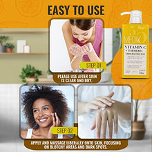 Load image into Gallery viewer, Medix 5.5 Vitamin C Face & Body Dry Skin Rescue Cream Skin Care Lotion Infused W/ Turmeric, Vitamin E, Ginger. Firming & Brightening Anti Aging Moisturizer For Age Spots & Sun Damaged Skin, 15 Fl Oz