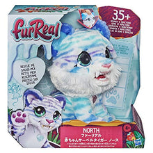Load image into Gallery viewer, FurReal North The Sabertooth Kitty Interactive Plush Pet Toy, 35+ Sound & Motion Combinations, Ages 4 and Up