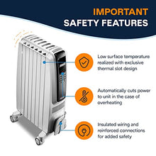 Load image into Gallery viewer, De'Longhi DeLonghi TRD40615E Full Room Radiant Heater, 27.20 x 15.80 x 9.20, White