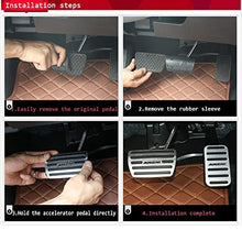 Load image into Gallery viewer, Winkter Tesla Model Y Accessories Anti-Slip Auto No Drilling Foot Pedal Brake and Gas Pedal Pad Fit for Tesla Model 3 Model Y 2017-2021 Accelerator Pedal Covers 2Pcs Red