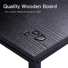 Load image into Gallery viewer, Coleshome Computer Desk 47", Modern Simple Style Desk for Home Office, Sturdy Writing Desk,Black