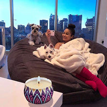 Load image into Gallery viewer, Yinuo Mirror Scented Candles Gift Set, Natural Soy Wax 4.4 Oz Portable Travel Tin Candles Women Gift with Strongly Fragrance Essential Oils for Aromatherapy- 4 Pack