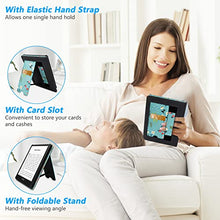 Load image into Gallery viewer, KANNIL Stand Case for 6.8" All-New Kindle Paperwhite(11th Generation, 2021),Kindle Paperwhite Signature Edition, PU Leather Smart Cover with Auto Sleep Wake, Card Slot and Hand Strap (Z-G-Floral)