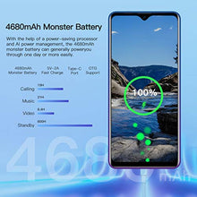 Load image into Gallery viewer, Unlocked Smartphone Blackview A80 Pro, 6.49 inch HD+, 4GB RAM+64GB ROM with 4680mAh Big Battery, 4G Dual SIM for AT&T, T-Mobile, Cricket Phone,13MP Quad Rear Camera, Android 9.0 Unlocked Cell Phones