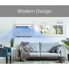 Load image into Gallery viewer, LG 6,000 BTU High Efficiency Window AC, Cools 250 Sq.Ft. (10' x 25' Room Size), Quiet Operation, Electronic Control with Remote, 3 Cooling & Fan Speeds, 4-Way Air Deflection, Auto Restart, 115V