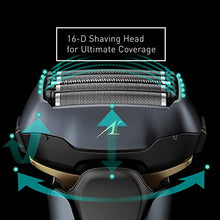 Load image into Gallery viewer, Panasonic Electric Razor for Men, Electric Shaver, ARC5 with Premium Automatic Cleaning and Charging Station, Wet Dry Shaver Men, Cordless Razor, with Pop-Up Trimmer ES-LV97-K, Black