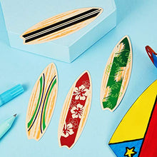 Load image into Gallery viewer, 48 Pieces Surfboard Cupcake Toppers Surfboard Beach Cake Decorations Surfboard Mini Accents for Swimming Pool Summer Beach Party Luau Birthday Baby Shower Party Supplies