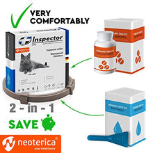 Load image into Gallery viewer, Rolf Club 3D Flea & Worm Collar for Cats and Small Dogs - Flea Control and Tick Treatment - Better Than Oral Flea Control - Cat Worm Prevention for Tapeworms