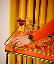 Load image into Gallery viewer, Fossil Gen 5 Carlyle HR Heart Rate Stainless Steel Touchscreen Smartwatch, Color: Smoke (Model: FTW4024)