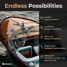 Load image into Gallery viewer, AQUASEAL Table Top Epoxy Resin Epoxy - Bar Top Epoxy Clear Epoxy Resin Countertop Epoxy Marine Epoxy Resin Epoxy Countertop Kit Epoxy Kit 2 Gallon 2 Part Epoxy Resin Clear Adhesive Primer