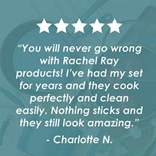 Load image into Gallery viewer, Rachael Ray Cucina Nonstick Frying Pan Set / Fry Pan Set / Skillet Set - 9.25 Inch and 11 Inch, Blue