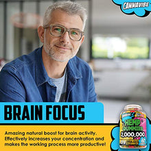Load image into Gallery viewer, Hemp Gummies - 2 000 000, 60 Sweets - Stress, Insomnia & Anxiety Relief - Made in USA - Tasty & Relaxing Herbal Gummies - Premium Extract - Mood & Immune Support - Omega 3-6-9 Complex