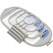 Load image into Gallery viewer, New brothread Embroidery Machine Hoop 4 in 1 Set (SA437+SA438+SA439+SA441) for Brother Innovis NQ3600D/3500D NQ1600E/1400E VE2200 4000D 1500D V7 V5 V3 VM5200/6200D BabyLock Ellegante/Aventura/Flourish