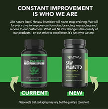 Load image into Gallery viewer, Saw Palmetto Prostate Supplements for Men as Potent DHT Blocker for Hair Growth and Beta Blocker to Decrease Frequent Urination (Saw Palmetto Once Daily, 200 Count)