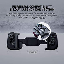 Load image into Gallery viewer, Razer Kishi Mobile Game Controller / Gamepad for iPhone iOS: Works with most iPhones – iPhone X, 11, 12 - Apple Arcade, Amazon Luna, Google Stadia - Lightning Port Passthrough - MFi Certified
