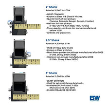 Load image into Gallery viewer, B&W Trailer Hitches Tow & Stow - Fits 2" Receiver, Dual Ball (2" x 2-5/16"), 5" Drop, 10,000 GTW - TS10037B