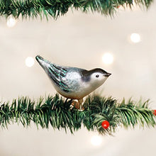 Load image into Gallery viewer, Old World Christmas Ornaments: Nuthatch Glass Blown Ornaments for Christmas Tree
