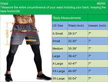 Load image into Gallery viewer, Neleus Men's 7" Lightweight Running Shorts with Liner and Pockets,2 Pack,6093,Black/Blue,X-Large