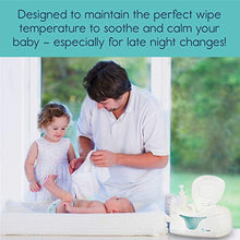 Load image into Gallery viewer, Wipe Warmer and Baby Wet Wipes Dispenser | Holder | Case with Changing Light