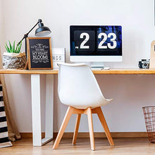 Load image into Gallery viewer, BESSO Chalkboard Signs – Stylish ProGrade Standing Deep Black Chalk Board 11 x 14 – Magnetic Rustic Slate Chalkboards Menu Board for Kitchen, Sign Board, or Sidewalk Sign. for Kids & Adults