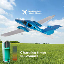 Load image into Gallery viewer, Cigooxm GD006 DA62 2.4G 2CH Remote Control Diamond Aircraft RC Airplane 550mm Wingspan Foam Hand Throwing Glider Drone DIY Kit for Kids Beginners