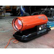 Load image into Gallery viewer, HeatFast Force air heater, 75K, orange