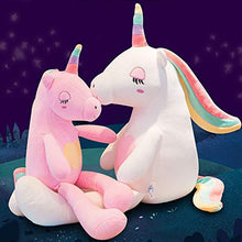 Load image into Gallery viewer, Giant Unicorn Stuffed Animal Toy,Soft Large Unicorns Plush Pillow Gifts for Kids Birthday,Valentines,Christmas (White, 43.3")