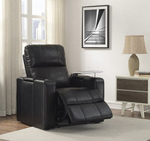 Load image into Gallery viewer, Pulaski Larson Theatre Recliner, 38.0" L X 39.5" W X 43.0" H, Black