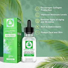 Load image into Gallery viewer, OZNaturals Hyaluronic Acid and Vitamin C Serum - Moisturizing and Anti Aging Serum For Face With Pure Vitamin E Oil and Rosehip Oil - Best Anti Wrinkle and Pore Minimizer Facial Serum - 1 Fl Oz