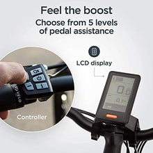 Load image into Gallery viewer, Schwinn Voyageur Electric Bike, Hub-Drive, Large Step-Through Frame, White