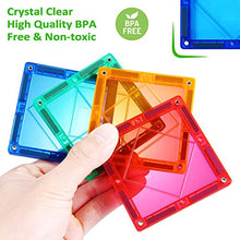 Load image into Gallery viewer, Magnetic Tiles for Kids 3D Magnet Building Tiles Set STEM Learning Toys Magnetic Toys Gift for 3+ Year Old Boys and Girls