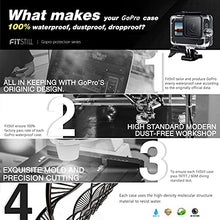 Load image into Gallery viewer, FitStill 60M Waterproof Case for GoPro Hero 10 Black/Hero 9 Black, Protective Underwater Dive Housing Shell with Bracket Accessories for Go Pro Hero10 Hero9 Action Camera