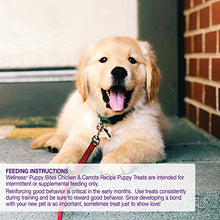 Load image into Gallery viewer, Wellness Puppy Bites Natural Grain Free Crunchy Puppy Treats, Chicken & Carrots Recipe, 6-Ounce Bag