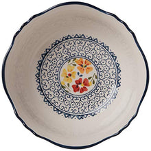 Load image into Gallery viewer, Gibson Elite Hand-Painted Dinnerware Set, 2-Piece Serving Bowls, Luxembourg