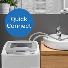 Load image into Gallery viewer, hOmeLabs Portable Washing Machine - 6 Pound Load Capacity, 0.9 Cubic Foot Interior, Top Loading, 5 Wash Cycles, and LED Display - Perfect for Apartments, RVs and Small Space Living