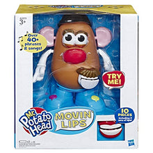 Load image into Gallery viewer, Mr Potato Head Playskool Movin' Lips Electronic Interactive Talking Toy for Kids Ages 3 & Up