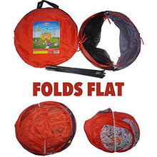 Load image into Gallery viewer, Playz 3pc Rocket Ship Astronaut Kids Play Tent, Tunnel, & Ball Pit with Basketball Hoop Toys for Boys, Girls, Babies, and Toddlers - STEM Inspired Educational Galactic Spaceship Design w/ Planets