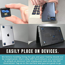 Load image into Gallery viewer, EMF Protection for Cell Phone Radiation Neutralizers + Free $45 Voucher for 3 EMF Radiation Neutralizer Buttons - Slim Design - 100% USA Made - 5, 10 or 20 Pack - Doctor Created
