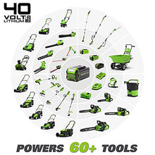 Load image into Gallery viewer, Greenworks 40V 19-Inch Cordless (3-In-1) Push Lawn Mower, 4.0Ah + 2.0Ah Battery and Charger Included 25223