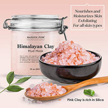Load image into Gallery viewer, Himalayan Clay Mud Mask for Face and Body by Majestic Pure - Exfoliating and Facial Acne Fighting Mask - Reduces Appearance of Pores, 10 oz