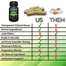 Load image into Gallery viewer, Immune System Booster Antioxidant Supplement, Elderberry Capsule, with Vitamin C, Vitamin D, Zinc, Supports Natural Energy, Memory, and Stress Relief - 60 Capsules