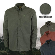 Load image into Gallery viewer, Flannel Shirt for Men Long Sleeve Men's Flannel Shirts, X-Large, Forest Night