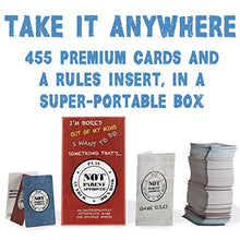 Load image into Gallery viewer, Not Parent Approved: A Fun Card Game for Kids, Tweens, Teens, Families and Mischief Makers - The Original, Hilarious Family Party Game