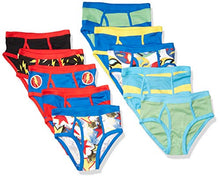 Load image into Gallery viewer, Spotted Zebra Boys' Brief Underwear, Pack of 10, White, Medium