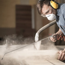 Load image into Gallery viewer, Hiltex 31111 Long Reach Pneumatic Air Blow Gun | 24” Length | 1/4"" NPT Air Inlet | Angled Aluminum Nozzle with Pistol Grip Trigger | Rubber Tip"