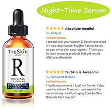 Load image into Gallery viewer, TruSkin Day and Night Serum for Face, 2-pack, Vitamin C Serum and Retinol Serum