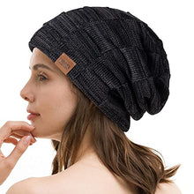 Load image into Gallery viewer, REDESS Beanie Hat for Men and Women Winter Warm Hats Knit Slouchy Thick Skull Cap 2 Packs
