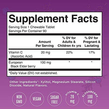 Load image into Gallery viewer, Liquid Ionic Zinc & Elderberry Tablets Immunity Bundle by MaryRuth's | Organic Glycerin + Zinc Sulfate, 4oz | Elderberry + Vitamin C Chewable Tablets, 90ct | Formulated for Kids & Adults